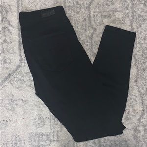 AG Farrah Skinny Jeans, Black